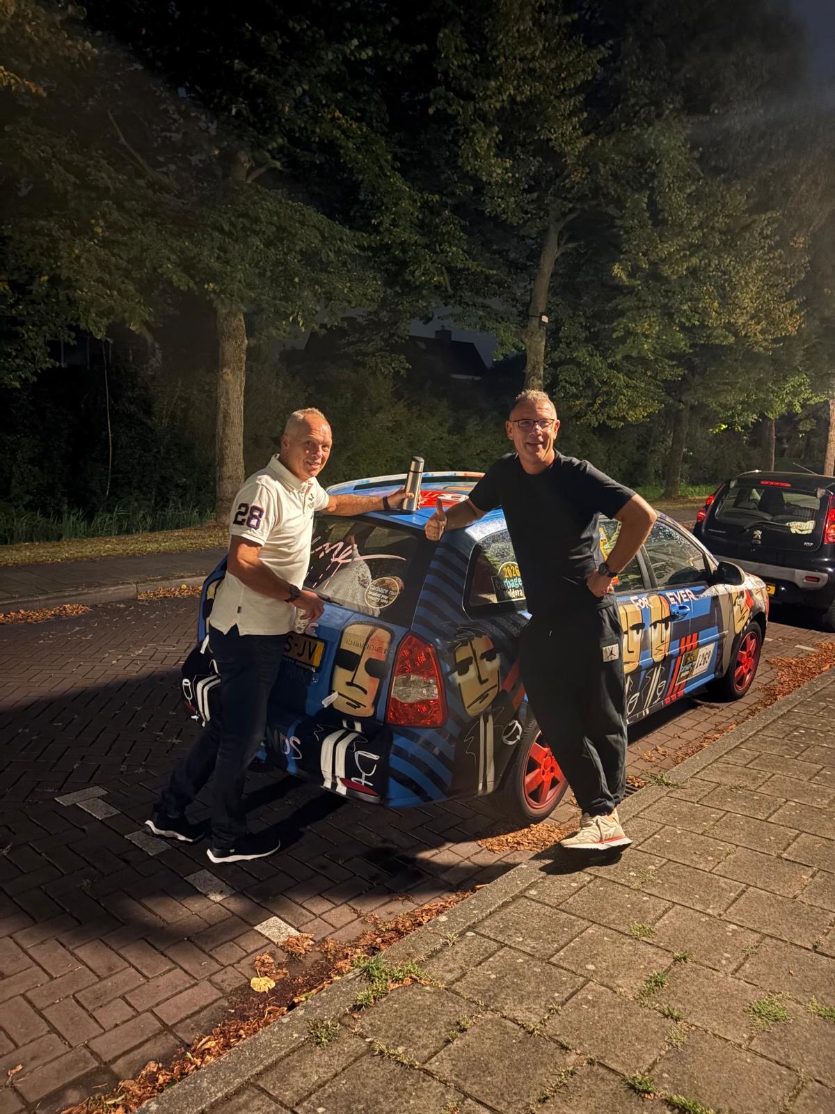 De reis is begonnen 🚗