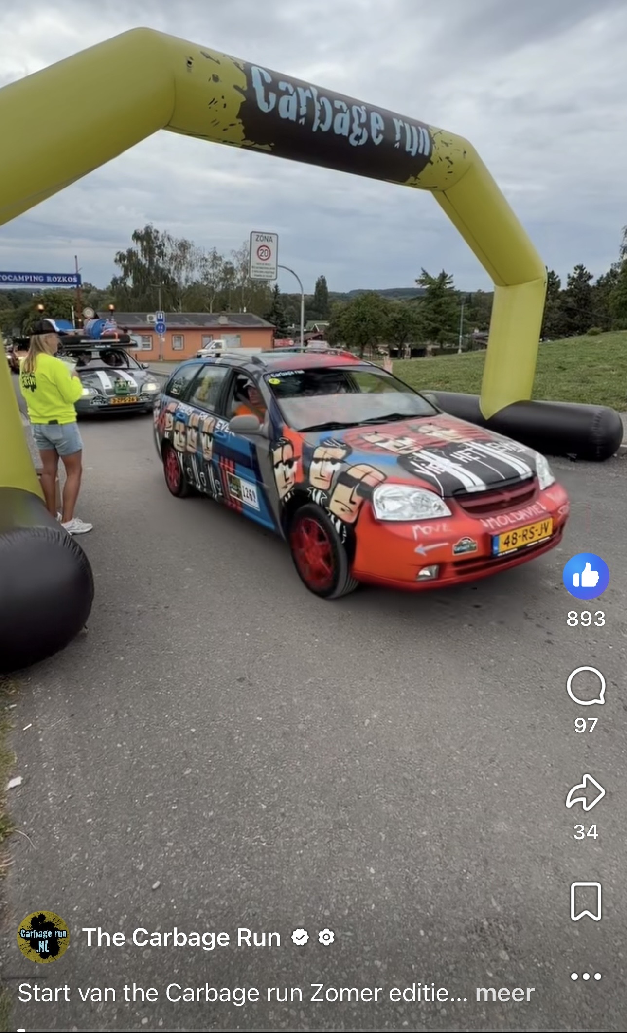 Start dag 1 Carbage Run  Moldavië 🇲🇩 2026